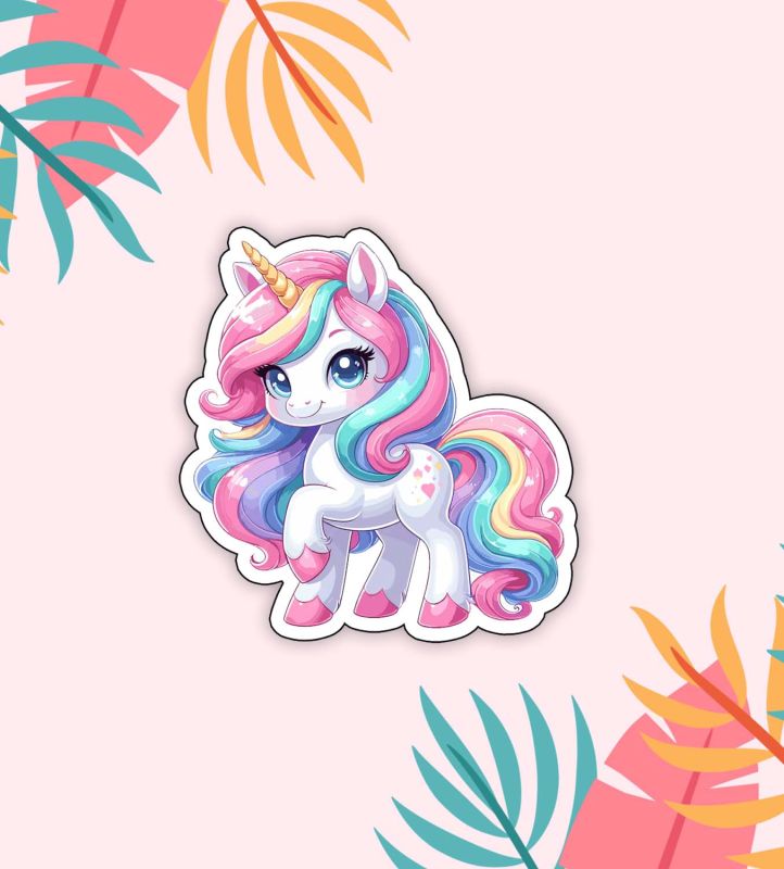 Cute Animal Wooden Fridge Magnet for Home, Kitchen and Office Decoration  Animal Lover Gift  Cartoon Theme Magnet for Kids (Cute Horse)